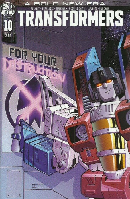 Transformers (2019) #10 (CVR B MCGUIRE SMITH)