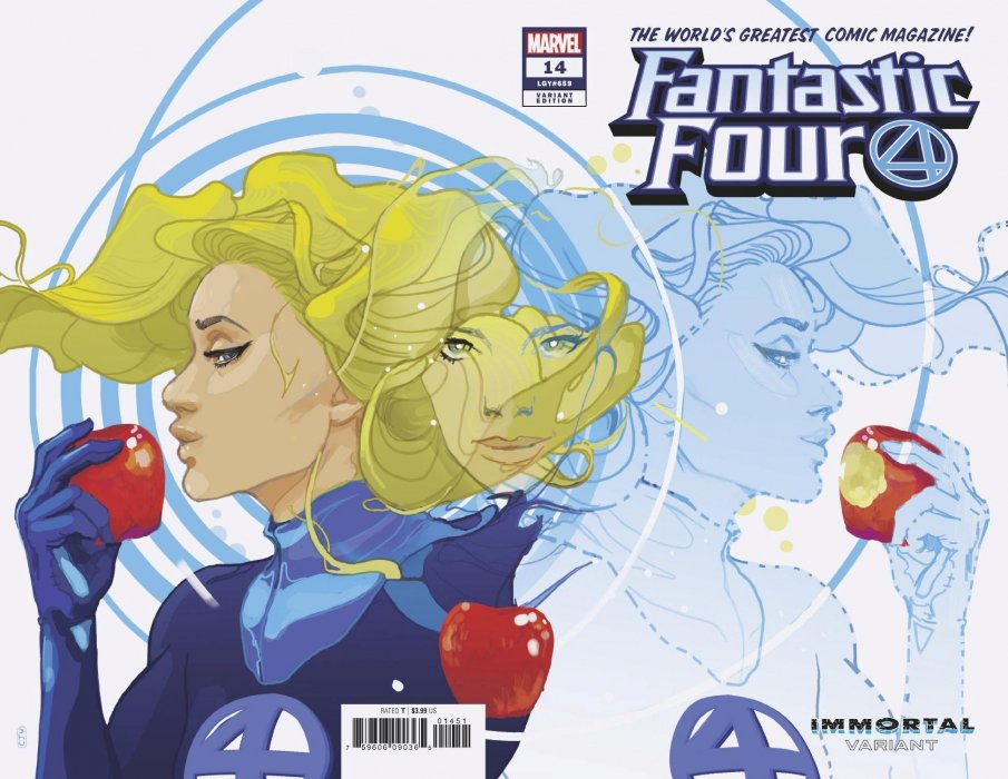 Fantastic Four (2018) #14 (WARD INVISIBLE WOMAN WRAPAROUND VAR)