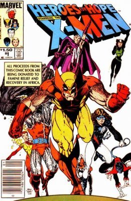 Heroes for Hope Starring the X-Men (1985) #1 (Stephen King)