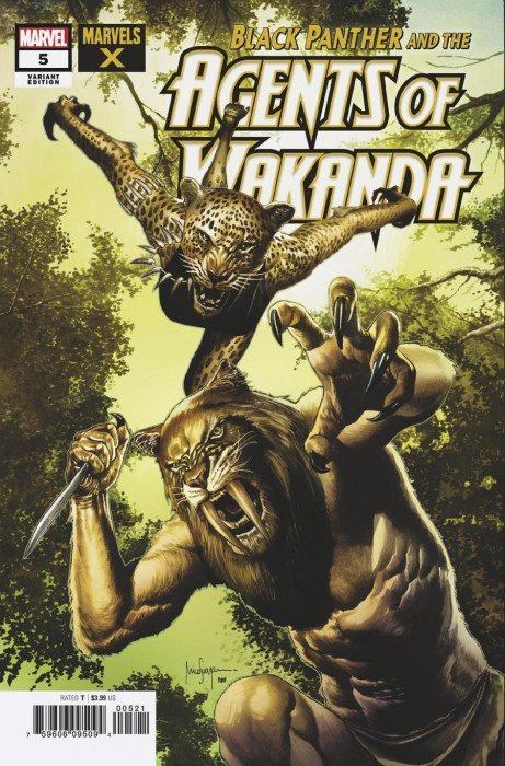 Black Panther and the Agents of Wakanda (2019) #5 (Suayan Marvel Var)
