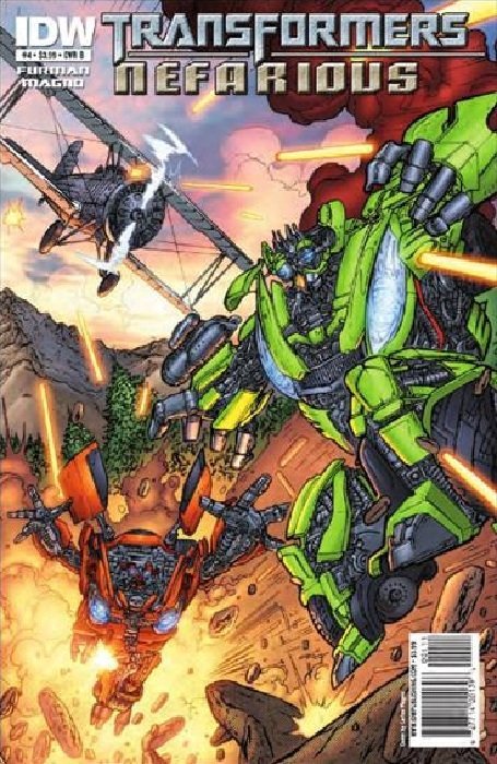 Transformers: Nefarious (2010) #4 (Magno Cover)