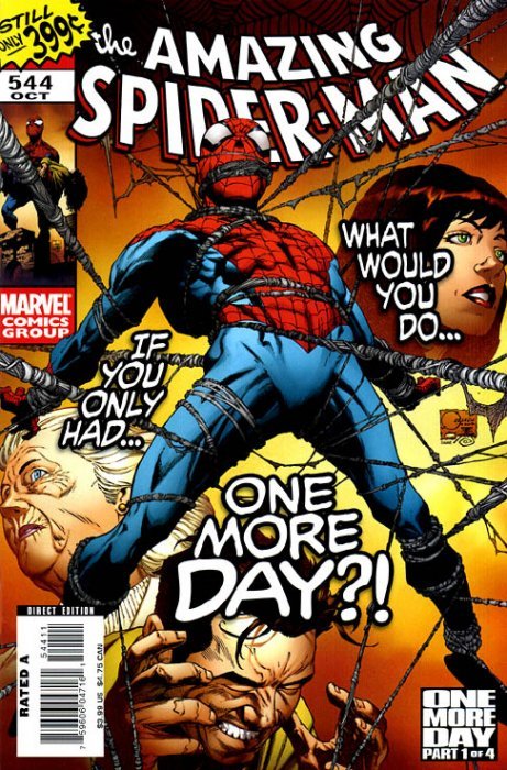 Amazing Spider-Man (1998) #544 (Quesada Cover)