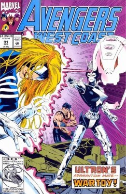 Avengers West Coast (1989) #91