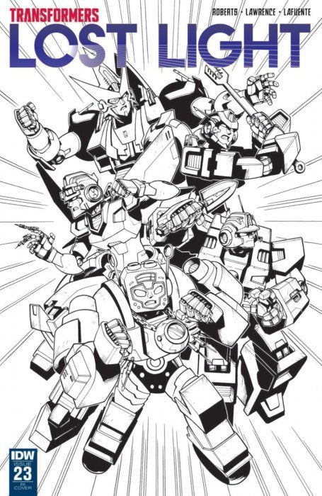 Transformers Lost Light (2016) #23 (1:10 Variant Lawrence)