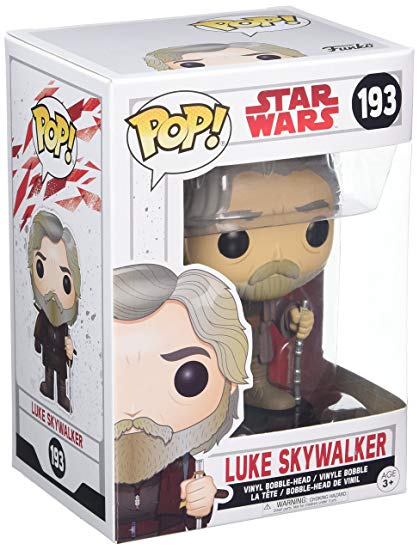 Pop Star Wars Old Man Luke Skywalker Vinyl Figure