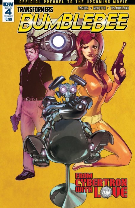 Transformers Bumblebee Movie Prequel (2018) #4 (CVR A GRIFFITH)