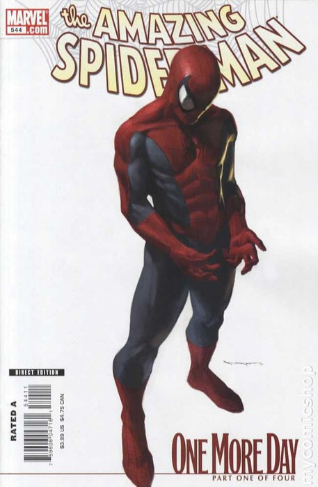 Amazing Spider-Man (1998) #544 (Djurdjevic Cover)