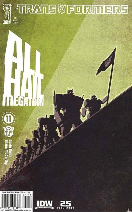 Transformers: All Hail Megatron (2008) #11 (Cover B Hutchison)