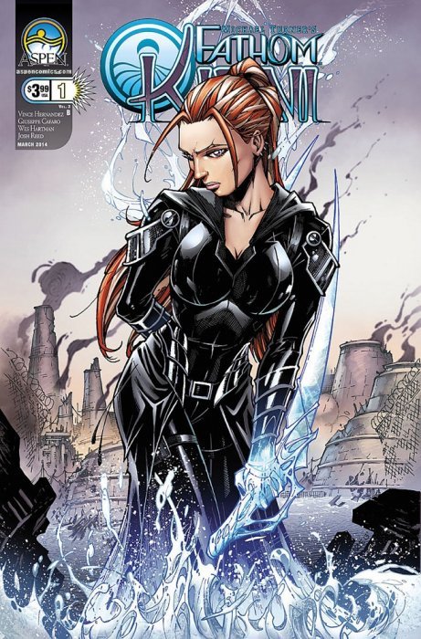 Fathom: Kiani (2014) #1 (Cover B Nome, Signed by Vince Hernandez)