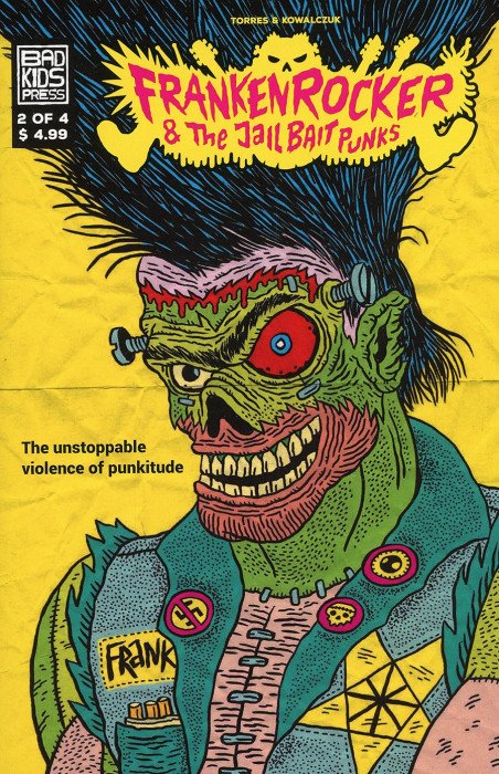 FRANKENROCKER AND JAILBAT PUNKS #2 (OF 4) (MR)