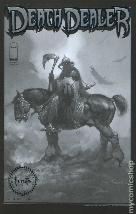 Frank Frazettas Death Dealer (2007) #1 (B&W Special Edition)