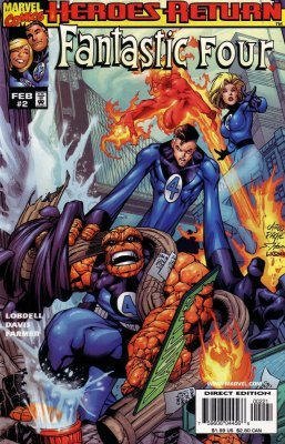 Fantastic Four (1998) #2 (Carlos Pacheco Variant)