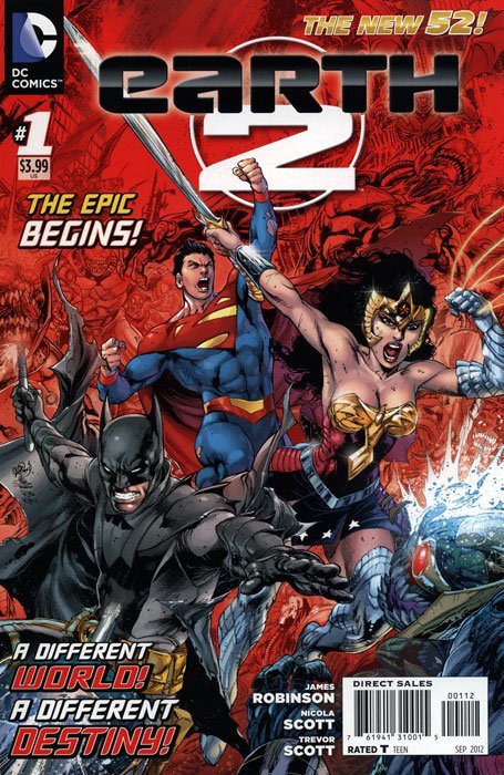 Earth 2 (2012) #1 (2nd Print)