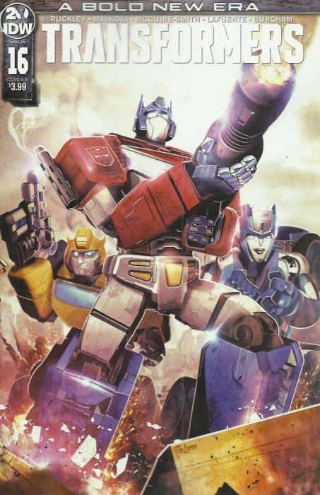 Transformers (2019) #16 (CVR B LAREN)