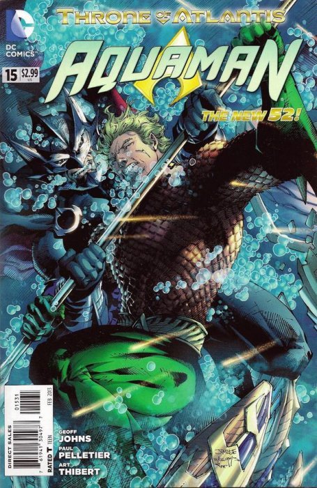 Aquaman (2011) #15 (1:25 Throne Of Atlantis Variant)