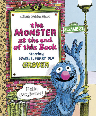 Little Golden Book The Monster at the End of This Book (Sesame Street)