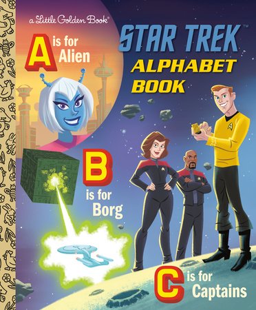 Little Golden Book Star Trek Alphabet Book (Star Trek)