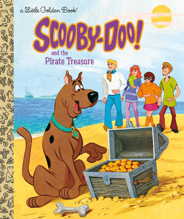 SCOOBY DOO AND THE PIRATE TREASURE LITTLE GOLDEN BOOK