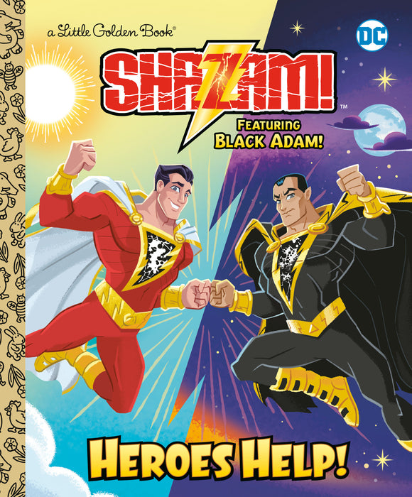 Heroes Help! Little Golden Book (DC Shazam!)