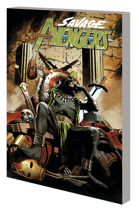 SAVAGE AVENGERS VOL. #5: THE DEFILEMENT OF ALL THINGS BY THE CANNIBAL-SORCERER KU LAN GATH TPB