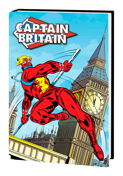 CAPTAIN BRITAIN OMNIBUS HC WILSON COVER [DM ONLY]