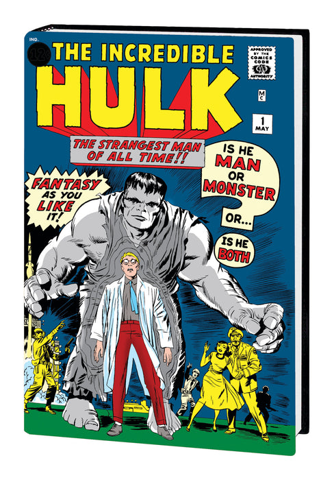 THE INCREDIBLE HULK OMNIBUS VOL. 1 HC KIRBY COVER [NEW PRINTING, DM ONLY]