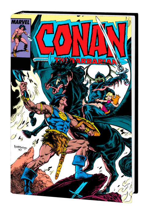 CONAN THE BARBARIAN: THE ORIGINAL MARVEL YEARS OMNIBUS VOL. #8 HC ISHERWOOD COVER [DM ONLY]