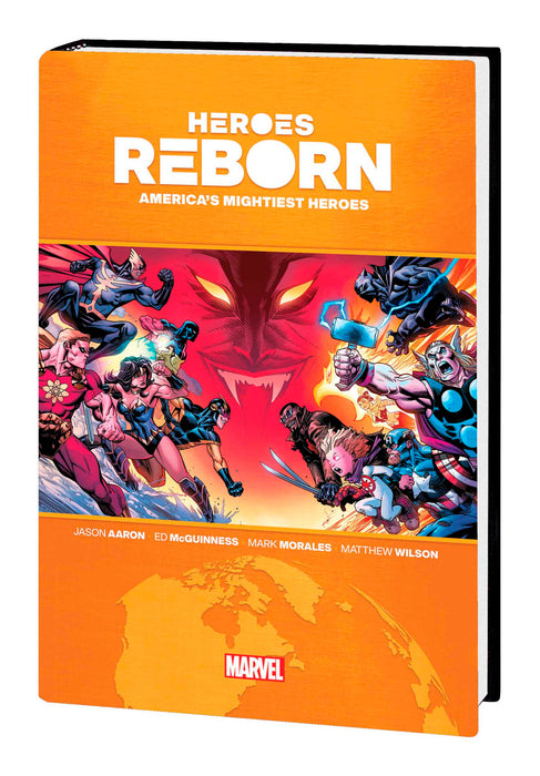 HEROES REBORN: AMERICA'S MIGHTIEST HEROES OMNIBUS HC MCGUINNESS COVER
