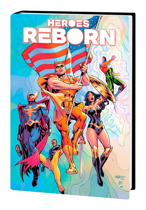 HEROES REBORN: AMERICA'S MIGHTIEST HEROES OMNIBUS HC PACHECO COVER [DM ONLY]