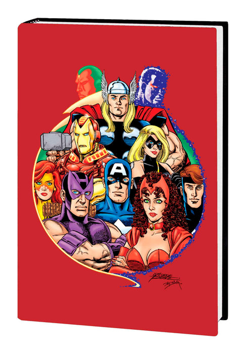 AVENGERS BY BUSIEK & PEREZ OMNIBUS VOL. 1 HC PEREZ ANNIVERSARY COVER [NEW PRINTI NG, DM ONLY]