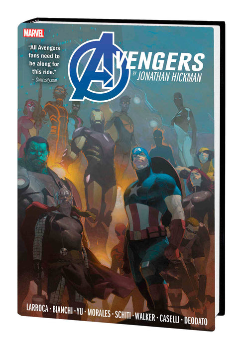 AVENGERS BY JONATHAN HICKMAN OMNIBUS VOL. 2 HC RIBIC COVER [NEW PRINTING]