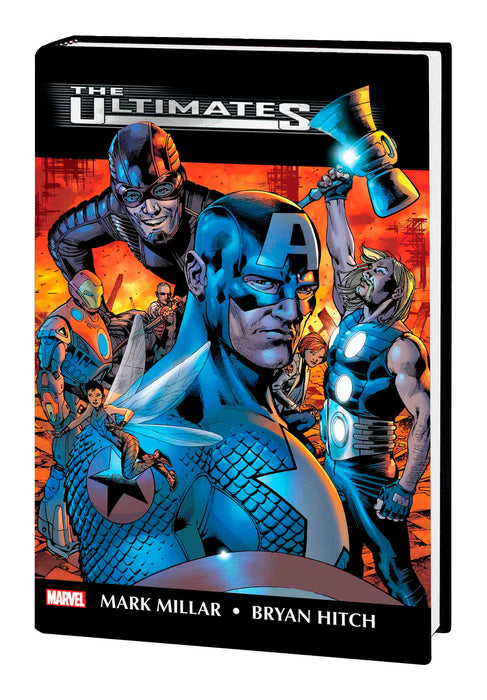 ULTIMATES BY MILLAR & HITCH OMNIBUS HC HITCH ULTIMATES COVER [NEW PRINTING #2, GATEFOLD]