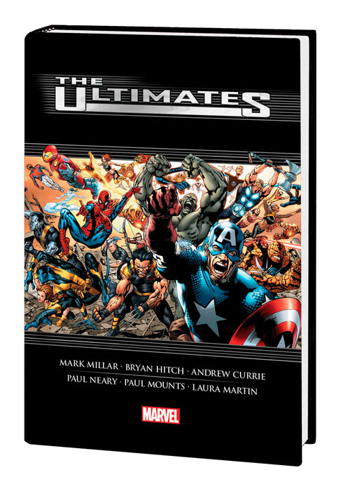 ULTIMATES BY MILLAR & HITCH OMNIBUS HC HITCH ULTIMATES #2 COVER [NEW PRINTING #2, DM ONLY, GATEFOLD]