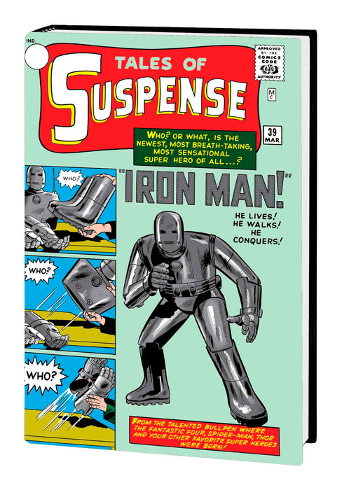 THE INVINCIBLE IRON MAN OMNIBUS VOL. 1 KIRBY COVER [NEW PRINTING, DM ONLY]