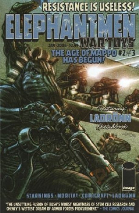 Elephantmen: War Toys (2007) #2 (Cover B)