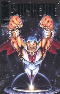 Supreme (1992) #1 (embossed foil cover)