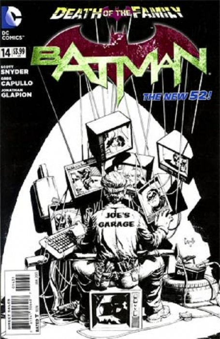 Batman (2011) #14 (1:100 Black & White Variant)