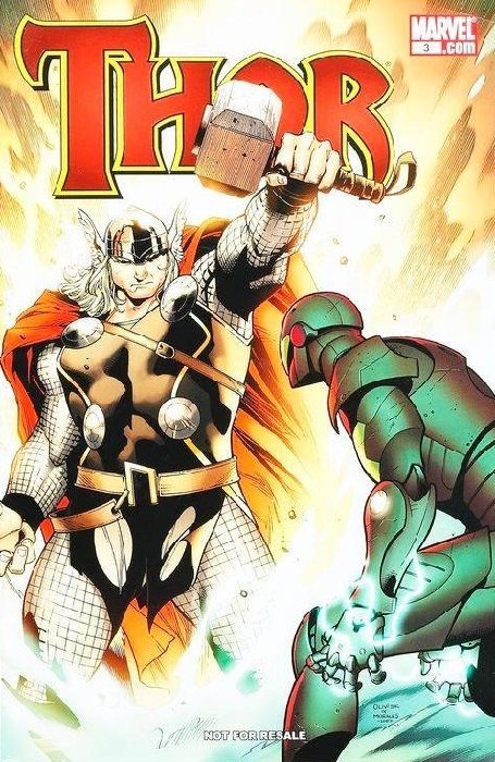 Thor (2007) #3 (Marvel Universe Action Figure Combo Comic Edition)