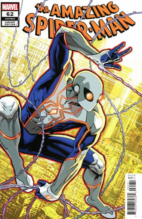 Amazing Spider-Man (2018) #62 Incentive Dustin Weaver Design Variant Cover