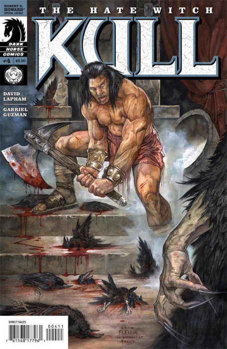 Kull: The Hate Witch (2010) #4 (Tom Fleming Cover)