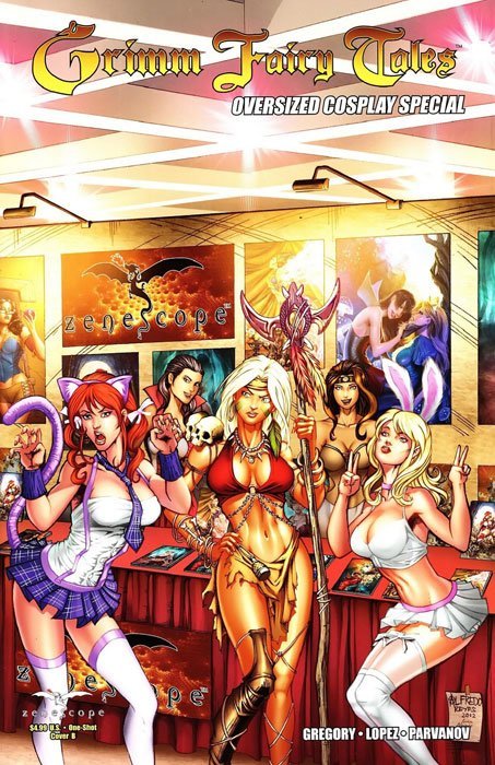 Grimm Fairy Tales Oversized Cosplay Special (2012) #1 (B Cover Reyes)