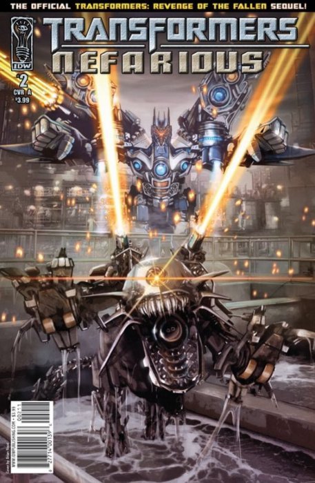 Transformers: Nefarious (2010) #2 (Cover A)