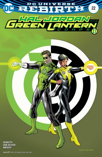 Hal Jordan and the Green Lantern Corps (2016) #22 (Var Ed)