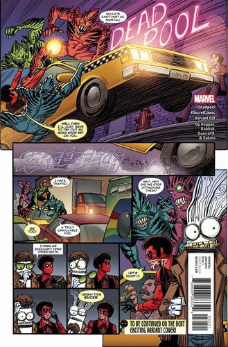 Deadpool (2015) #32 (Koblish Secret Comics Se)
