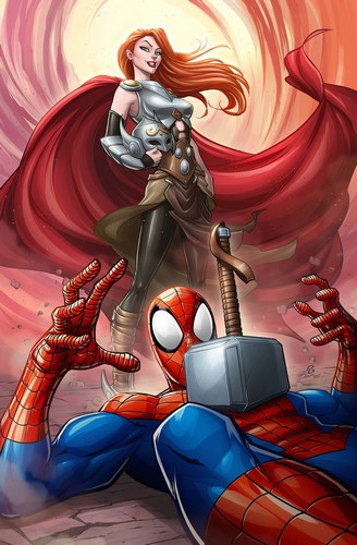 Mighty Thor (2015) #20 (Brown Mary Jane Variant)