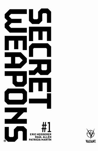 Secret Weapons (2017) #1 (Blank Variant)