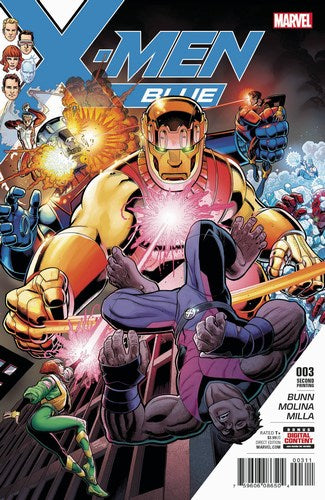 X-Men Blue (2017) #3 (2nd Print Art Adams Variant)