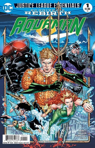 DC Justice League Essentials (2017) Aquaman #1 Rebirth