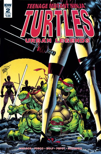 Teenage Mutant Ninja Turtles Urban Legends (2018) #2 (Cover B Larsen)