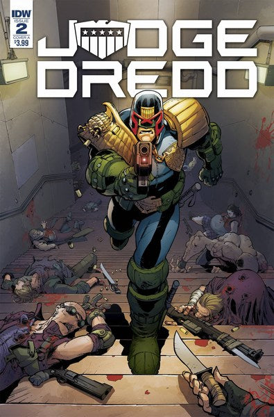Judge Dredd Under Siege (2018) #2 (Cover A Dunbar)